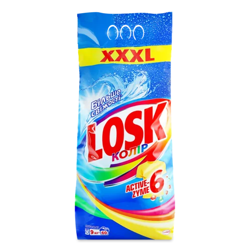 Пральний Порошок Колір Losk, В/ґ, 9кг
