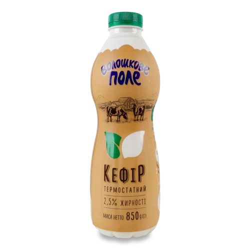 Кефір Термостатний 2.5% Вищого Ґатунку, п/пл 850г