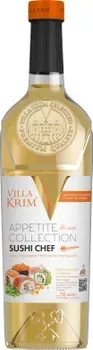 Вино Villa Krim Суши Шеф біле полусухе 0.75л 9-14%