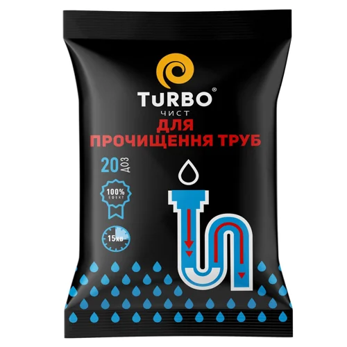 Засіб TurboЧист для очищення труб в гранулах 1кг