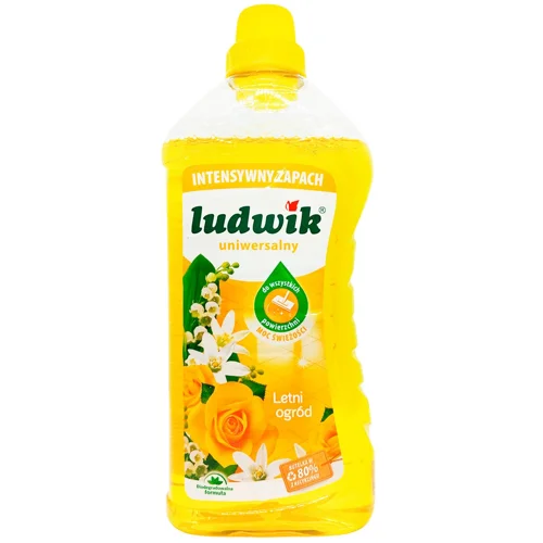 Засіб чистячий Ludwik Літній сад для підлоги 1л
