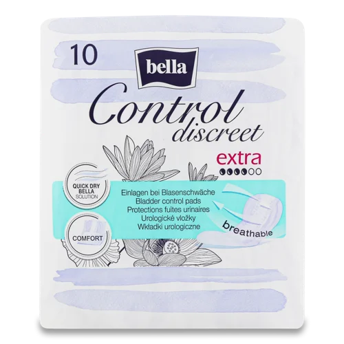 Урологічні Прокладки Extra Control Discreet Bella, 10 шт