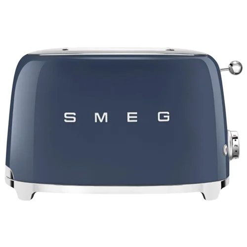 Тостер Smeg 50x електричний на 2 тости темно-синій