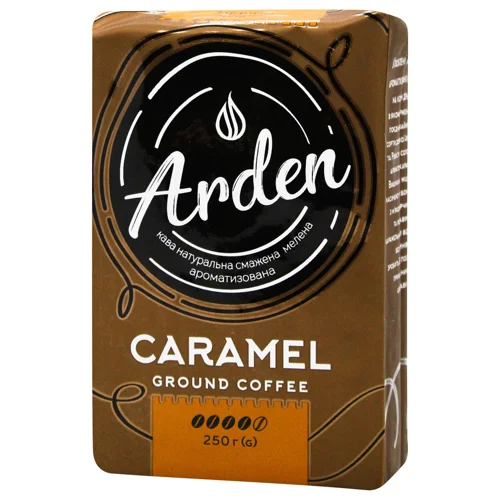 Кава мелена Arden Caramel натуральна смажена 250г