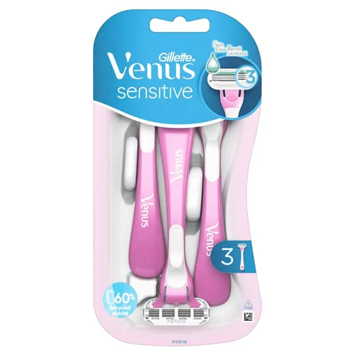 Бритви Venus Smooth Sensitive одноразові 3шт