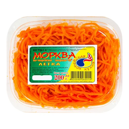 Морква Агро-Еко Легка по-корейськи 200г