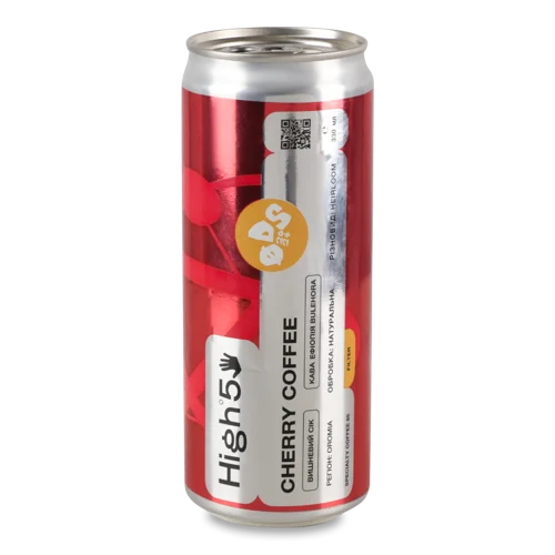 Напій Кавовий Cherry Coffee, Вищого Ґатунку, Залізна Банка, 330 Мл