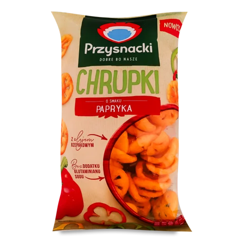 Кукурудзяні Снеки З Смаком Паприки, В/ґ, 120г