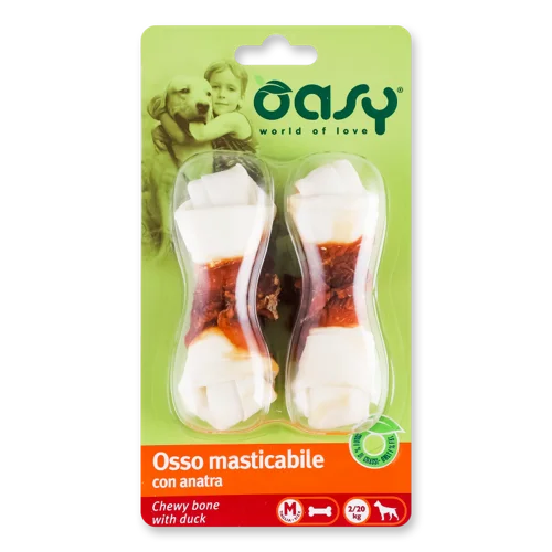 Ласощі Для Собак З Качкою В/ґ, Жувальна Кісточка Oasy, П/у, 54г