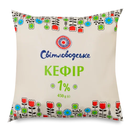 Кефір 1% Вищого Ґатунку Світловодське, 450г