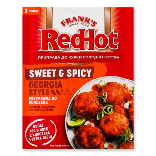 Приправа До Курки Sweet&Spicy Frank's RedHot, В/К, 20г