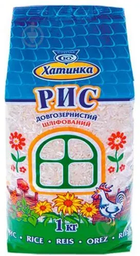Рис довгий Хатинка В*, 1кг