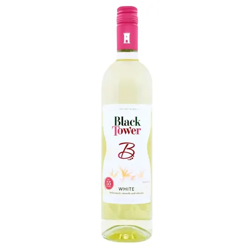 Вино B By Black Tower біле напівсолодке 5,5% 0,75л