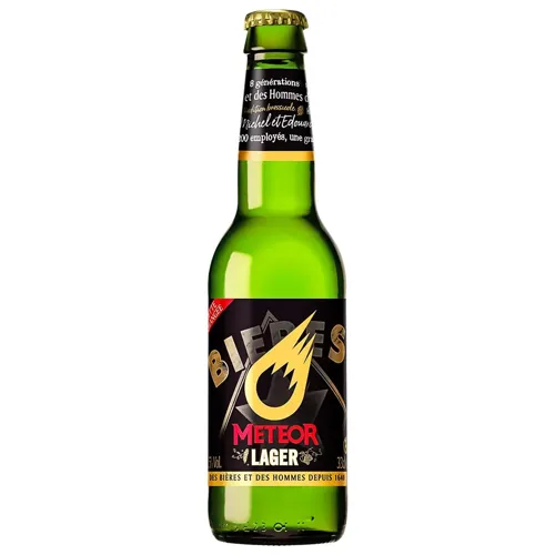 Пиво Meteor Lager 4.5% 0,33л