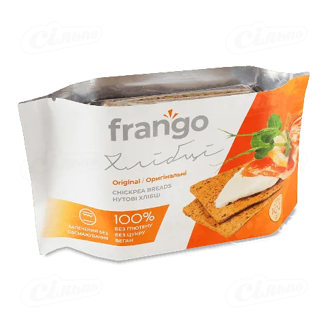 Хлібці Лавка традицій Frango нутові оригінальні, 100г