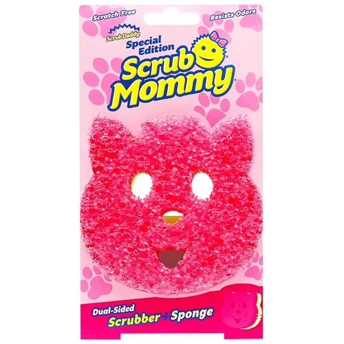 Губка кухонна Scrub Daddy Scrub Mommy CAT