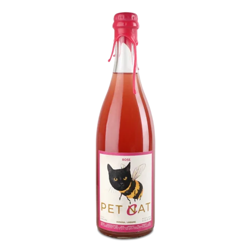 Слабоалкогольний Напій Медовий Rose Pet Cat Cikera, 0.75л, 8%
