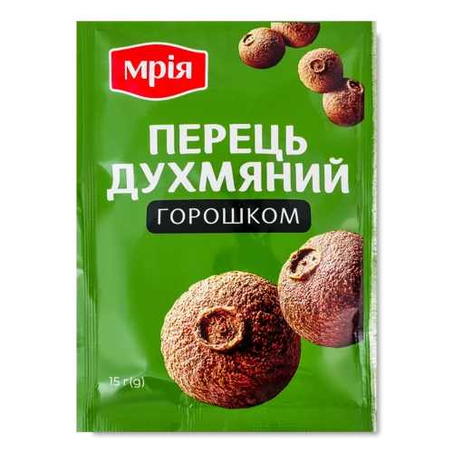 Перець Духмяний Горошком В/ґ Мрія, 15г