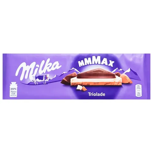 Шоколад Milka Triolade молочний 280г