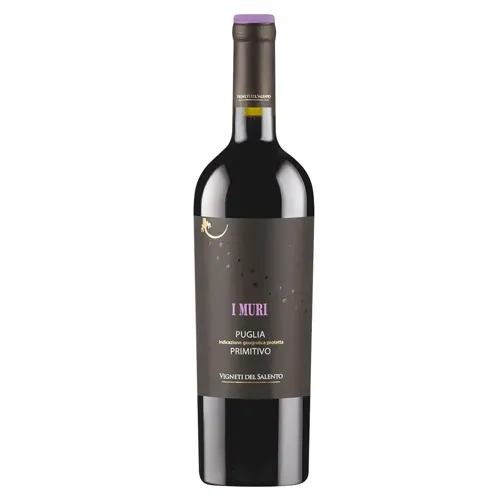 Вино I Muri Primitivo червоне напівсухе 14% 0,75л