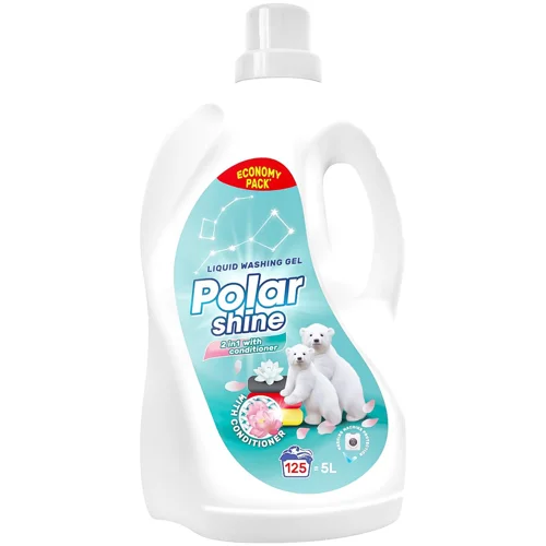 Гель для прання Polar Shine 2в1 з додаванням кондиціонеру 5л
