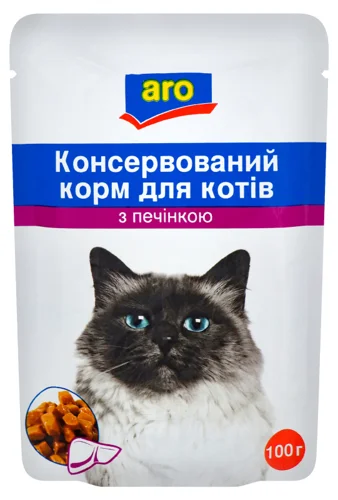 Корм Для Котів Печінка В/ґ, 100г