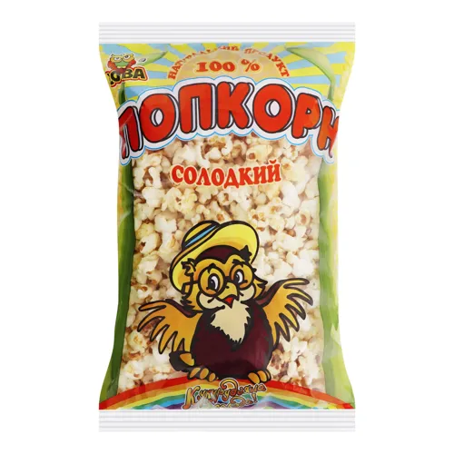 Попкорн солодкий «Кукурудзяна насолода» Сова 150г