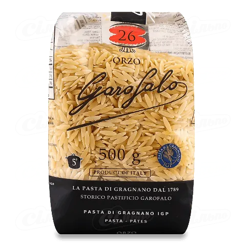 Вироби макаронні Garofalo «Орцо», 500г