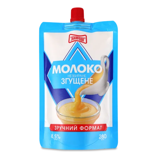 Згущене Молоко 8.5% Незбиране З Цукром, д/п 280г