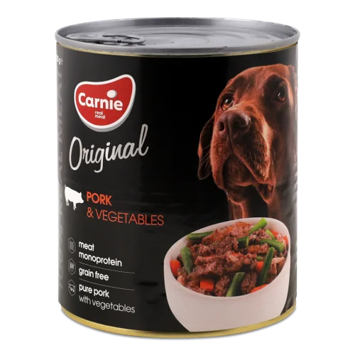 Корм Для Дорослих Собак Original Mono Protein Свинина З Овочами, В/ґ, З/б, 800г