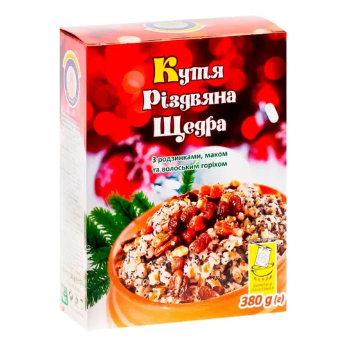 Кутя Добробут Різдвяна Щедра вар.пак. 380г