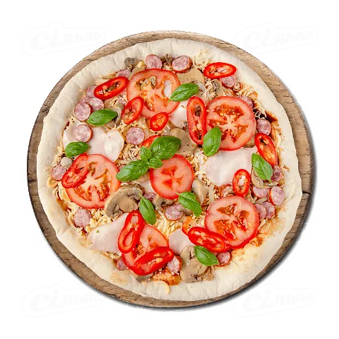 Піца «Барбекю», напівфабрикат, 580г