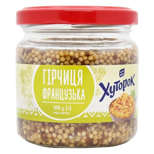Гірчиця Хуторок Французька 180г