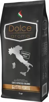 Кава в зернах Dolce Aroma Gusto Forte 1 кг