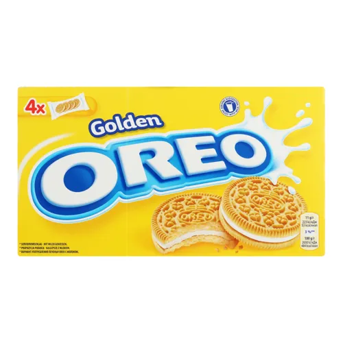 Печиво солодке сухе з начинкою з ванільним смаком Golden Oreo