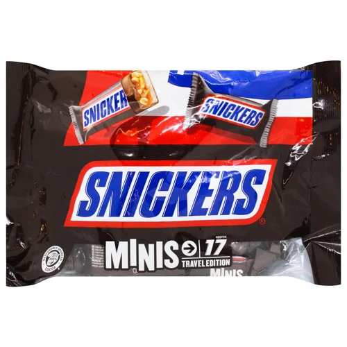 Цукерки Snickers Minis шоколадні 333г
