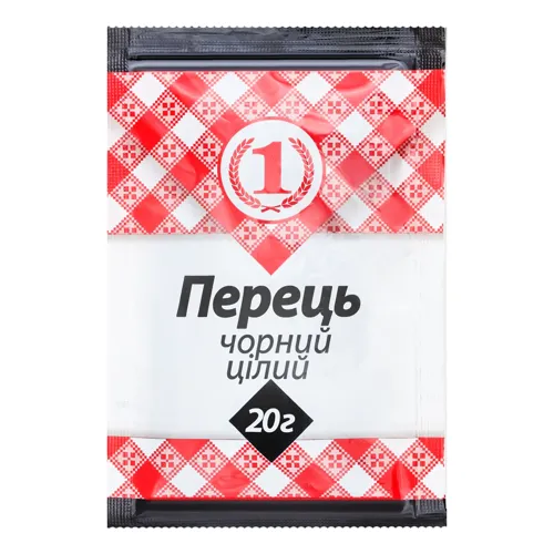 Перець чорний цілий №1 м/у 20г