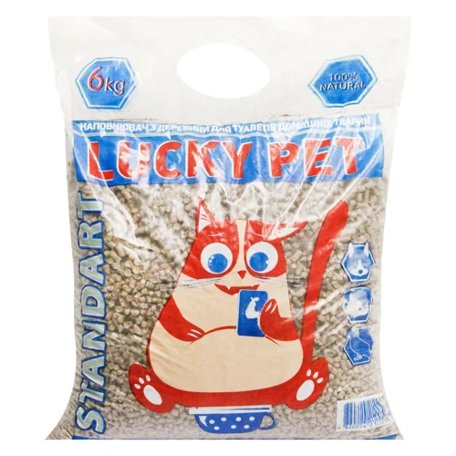 Наповнювач Lucky Pet з деревини 6кг