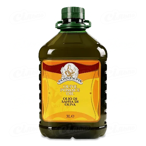 Олія оливкова Donna Sofia Pomace пет, 3л