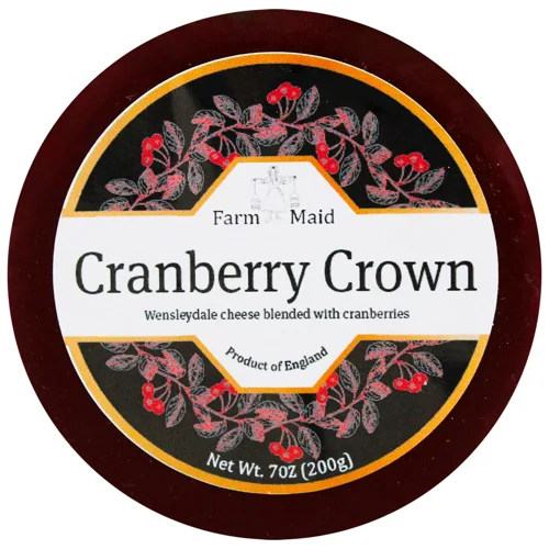 Сир Десертний з журавлиною Cranberry Crown SINGLETONS&CO 200 г