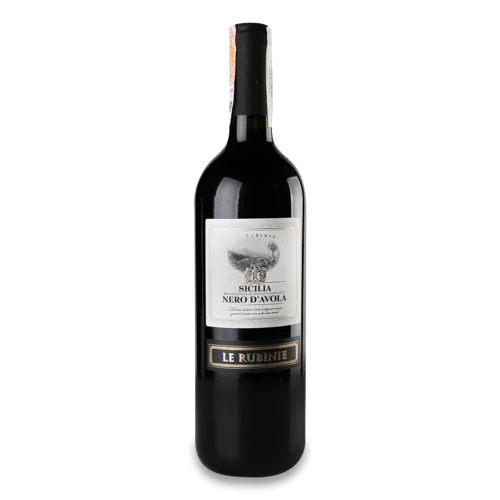 Вино Червоне Сухе Nero D'Avola В/Ґ, 0.75л, 12.5%