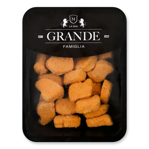 Курячі Нагетси Заморожені La Mia Grande Famiglia, В/ґ, Лоток 400г