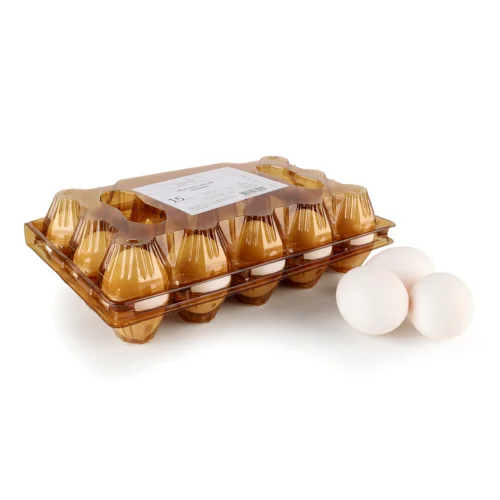 Яйця Курячі Харчові Оброблені Товариство З Обмеженою Відповідальністю Овостар, п/у, 15шт