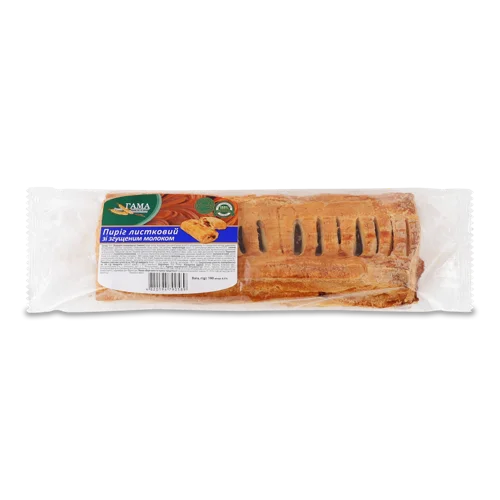 Пиріг Листковий З Згущеним Молоком Гама Fresh Sandwiches, м/у 190г