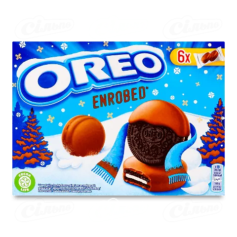 Печиво-сендвіч Oreo Choc Milk в молочному шоколаді 246г