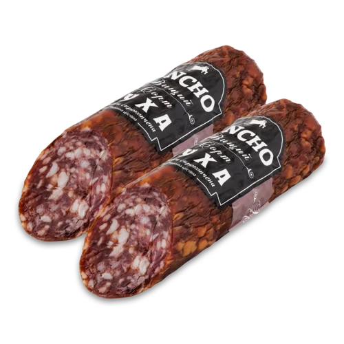 Ковбаса Суха Rancho Сирокопчена, кг