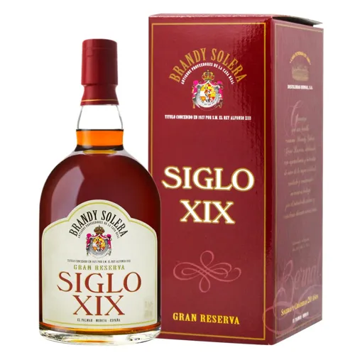 Бренді Siglo XIX Solera Gran Reserva 38% 0,7л