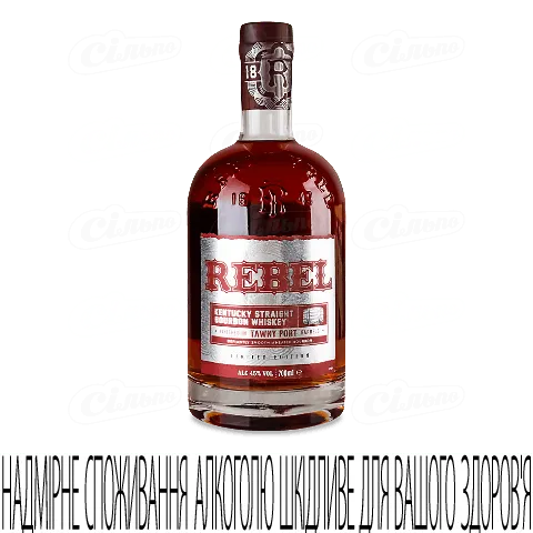 Віскі Rebel Bourbon Port Cask Finish Limit Edition, 0,7л