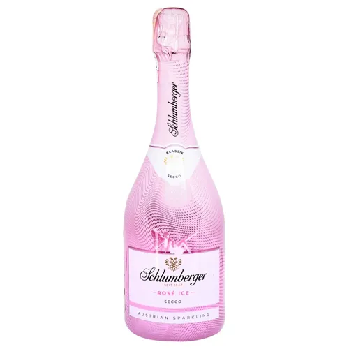 Вино ігристе Schlumberger Rose Ice Secco рожеве сухе 11,5% 0,75л