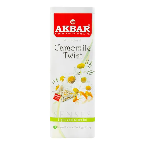 Чай трав'яний «Camomile Twist Senses Akbar» 15х1.5г